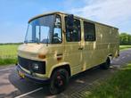 Nieuw!! Mercedes 407D Belastingvrij 40+  508 608 308 310, Auto's, Oldtimers, Achterwielaandrijving, Zwart, Leder en Stof, Beige