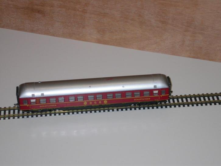 Fleischmann slaaprijtuig der DRG, Hobby en Vrije tijd, Modeltreinen | H0, Gebruikt, Wagon, Gelijkstroom, Fleischmann, Ophalen of Verzenden