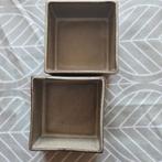 2 vierkante bakjes Cor Unum, Ophalen, Keramiek, Overige typen, Zo goed als nieuw