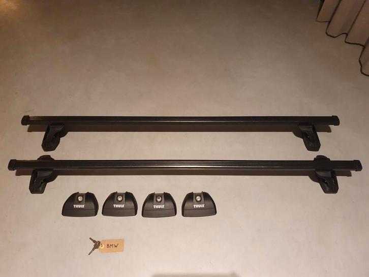 Thule Squarebar dakdragers BMW 3- en 4-serie, Auto diversen, Dakdragers, Ophalen