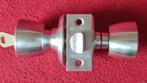 Weiser knopslot - RVS - doorn 70mm, Doe-het-zelf en Verbouw, Ophalen of Verzenden, Zo goed als nieuw, Rvs, Slot
