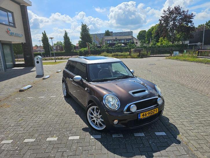 Mini Clubman 1.6 Cooper S 128KW 2008 Bruin, Auto's, Mini, Particulier, Clubman, ABS, Airbags, Airconditioning, Alarm, Bluetooth