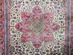 Handgeknoopt Perzisch wol Tabriz tapijt medallion 204x296cm, 200 cm of meer, 200 cm of meer, Perzisch vintage oosters hype, Rechthoekig