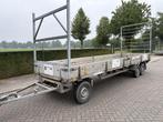 Anssems Schamelwagen 630x190cm 3500 kg tridem 1993 aanhanger, Gebruikt