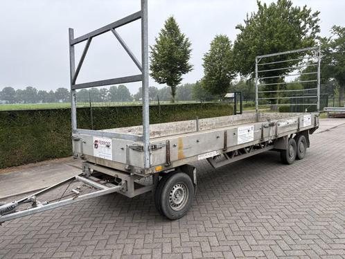 Anssems Schamelwagen 630x190cm 3500 kg tridem 1993 aanhanger, Auto diversen, Aanhangers en Bagagewagens, Gebruikt