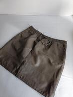 Sissy Boy leren rokje groen/taupe xl, Kleding | Dames, Maat 46/48 (XL) of groter, Ophalen of Verzenden, Zo goed als nieuw, Boven de knie