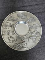Vintage tinnen Auto Race Plaat, Antiek en Kunst, Ophalen of Verzenden