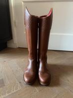 Laarzen, Hoge laarzen, Bruin, Ophalen of Verzenden, Zo goed als nieuw