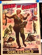 Filmposter Heros de guerre / Oorlogsheld - Burt Topper, Verzamelen, Ophalen of Verzenden, A1 t/m A3, Film en Tv, Rechthoekig Staand
