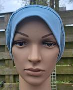 Chemo/haarverlies tricot muts no 75. Ijsblauw., Ophalen of Verzenden, Nieuw, Muts