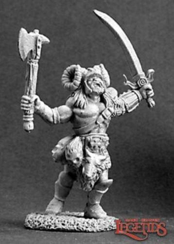 Logos, Savage Warrior Human Barbarian 03091 (metal) Wargames beschikbaar voor biedingen