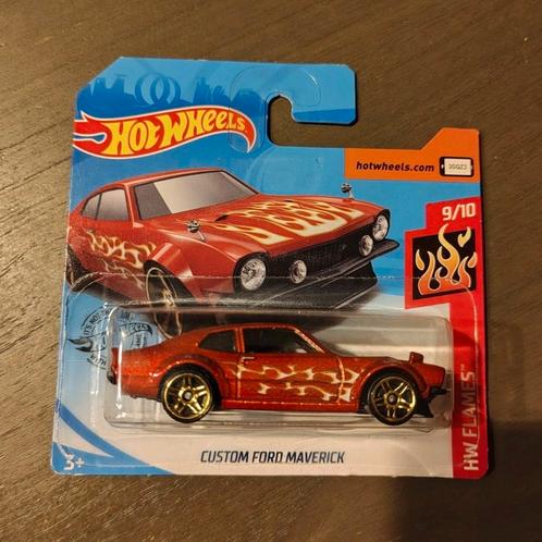 Hot Wheels custom ford maverick, Hobby en Vrije tijd, Modelauto's | Overige schalen, Nieuw, Ophalen of Verzenden