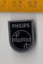 Philips Radio Logo embleem schildje Blik B, Antiek en Kunst, Antiek | Tv's en Audio, Ophalen of Verzenden
