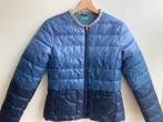 Schattige blauwe tussenjas van Benetton mt. 146/152, Meisje, Nieuw, Ophalen of Verzenden, Benetton