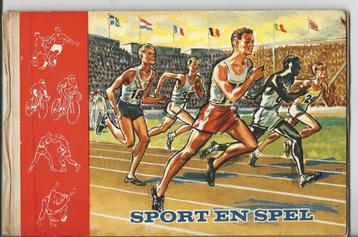 Plaatjesalbum Sport en Spel van Niemeijer 1960 beschikbaar voor biedingen