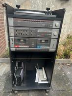 Philips F1551 Hifi Toren met Platenspeler en cassettedeck, Ophalen, Gebruikt, Speakers, Philips