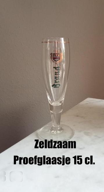 Brand Proefglaasje. beschikbaar voor biedingen