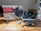 Franzis Porsche 911 Boxermotor schaalmodel motor model 1:4, Auto, Groter dan 1:32, Nieuw, Ophalen