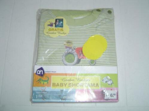 Baby shortama, maat 68, nieuw. De kleur is groen., Kinderen en Baby's, Babykleding | Maat 68, Nieuw, Meisje, Nacht- of Onderkleding