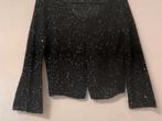 Zwarte glitter vest maat M, Ophalen of Verzenden, Zo goed als nieuw