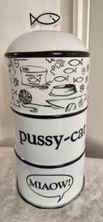 Grote riviera maison pussy vooraadpot, Huis en Inrichting, Woonaccessoires | Etagères, Ophalen of Verzenden, Zo goed als nieuw