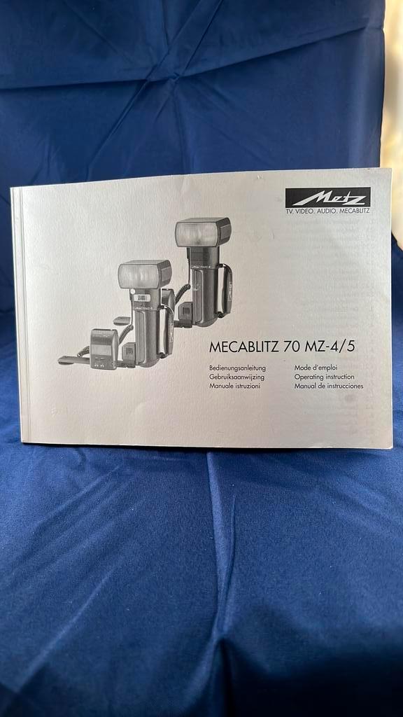 Metz Mecablitz 70 MZ4, Audio, Tv en Foto, Fotografie | Flitsers, Zo goed als nieuw, Ophalen of Verzenden