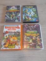 Dvd Turtles en Garfield, Alle leeftijden, Ophalen, Zo goed als nieuw