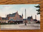 Ansichtkaart station Nijmegen 1920, Gelopen, Ophalen of Verzenden, Gebouw, Voor 1920
