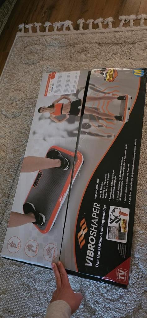 Vibro Shaper - Trilplaat voor Full Body Workout, Sport en Fitness, Fitnessapparatuur, Nieuw, Trilplaat, Armen, Benen, Buik, Rug