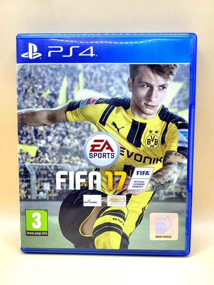 Fifa 17 - PS4, Spelcomputers en Games, Games | Sony PlayStation 4, Zo goed als nieuw, Sport, 3 spelers of meer, Vanaf 3 jaar, Eén computer