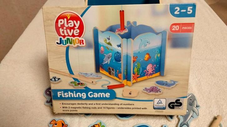 fishing game / hengelspel Playtive junior, Kinderen en Baby's, Speelgoed | Educatief en Creatief, Zo goed als nieuw, Puzzelen