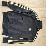 Zwart Adidas Originals Firebird trainingsjack, mt S, Verzenden, Zwart, Zo goed als nieuw, Algemeen