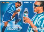 2x Edgar Davids voor Pepsi -Juventus 2000, Verzenden, Nieuw, Buitenlandse clubs, Poster, Plaatje of Sticker