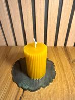 Handgemaakte Bijenwaskaars, Huis en Inrichting, Woonaccessoires | Kandelaars en Kaarsen, Ophalen, Overige materialen, Nieuw, Kaars