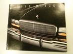 1991 Buick Full Line Brochure USA, Ophalen of Verzenden, Gelezen, Overige merken