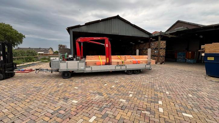 Schamelaanhanger met Amco Veba 805 3s/4s, Zakelijke goederen, Partijgoederen en Retail | Verkoopwagens, Ophalen