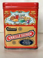Crowny vanillesuiker blikje vintage, Verzamelen, Ophalen of Verzenden, Gebruikt, Suiker