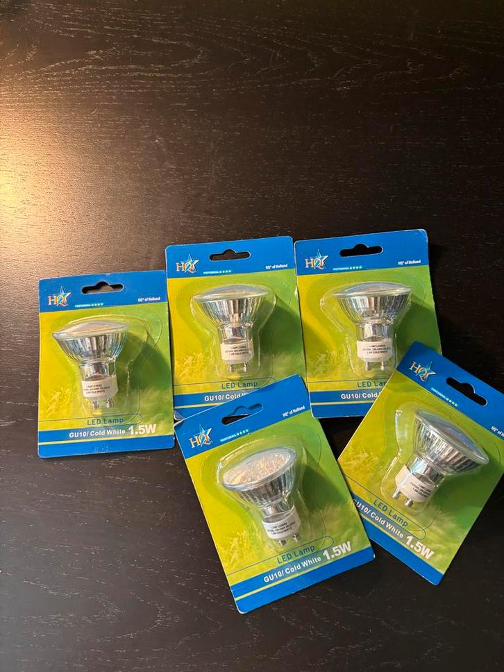 HQ Lampen - LED & Spaarlampen - Nieuw in verpakking, Huis en Inrichting, Lampen | Losse lampen, Nieuw, Led-lamp, Minder dan 30 watt
