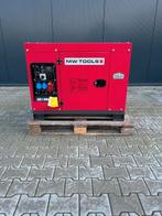 mw tools diesel aggregaat generator 10KW, 100 liter of meer, Ophalen, Zo goed als nieuw, Minder dan 200 liter/min