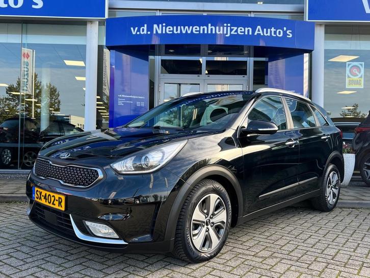 Kia Niro 1.6 GDi Hybrid DynamicLine | Cruise | Climate | Nav, Auto's, Kia, Bedrijf, Te koop, Niro, ABS, Achteruitrijcamera, Airbags