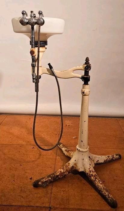 Vintage Tandarts Spoelbak, Antiek en Kunst, Antiek | Overige Antiek, Ophalen