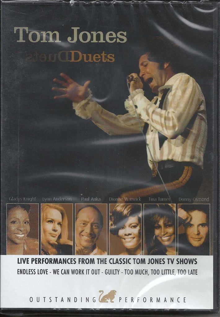 DVD van Tom Jones - Duets, Cd's en Dvd's, Dvd's | Muziek en Concerten, Gebruikt, Alle leeftijden, Ophalen of Verzenden