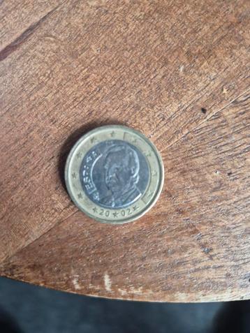 Zeldzame 1 Euro Spaanse Munt 2002 beschikbaar voor biedingen