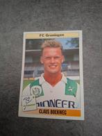 Panini sticker Voetbal 95. Claus Boekweg FC Groningen., Verzenden, Zo goed als nieuw, Sticker