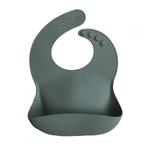 Sale Siliconen Bib Slab Baby Babyslab Cambridge Blue Mushie, Nieuw, Support@mushie.com, Kraamcadeau, 5870 W Fuqua Street - Suite 200 Houston, TX, 77085