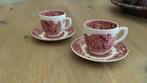 Prachtige Engelse kop en schotels, Antiek en Kunst, Antiek | Servies los, Ophalen of Verzenden