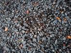 GRATIS donkergrijs split, Tuin en Terras, Grind, Keien en Split, Ophalen, Gebruikt, Basalt, Split