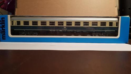 Märklin 4154 personenrijtuig 2e kl DB, Hobby en Vrije tijd, Modeltreinen | H0, Zo goed als nieuw, Wagon, Wisselstroom, Märklin