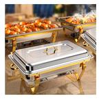 Warmhoudbakken chafing dish te huur!, Ophalen, Gebruikt, Overige