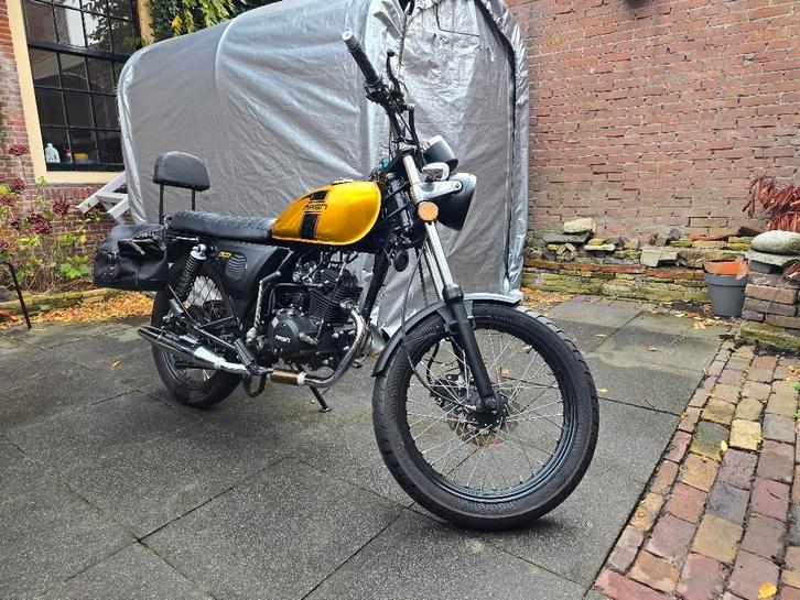 Mash Fifty Brommer - 2021 - Zo Goed Als Nieuw, Fietsen en Brommers, Brommers | Overige merken, Zo goed als nieuw, Maximaal 45 km/u